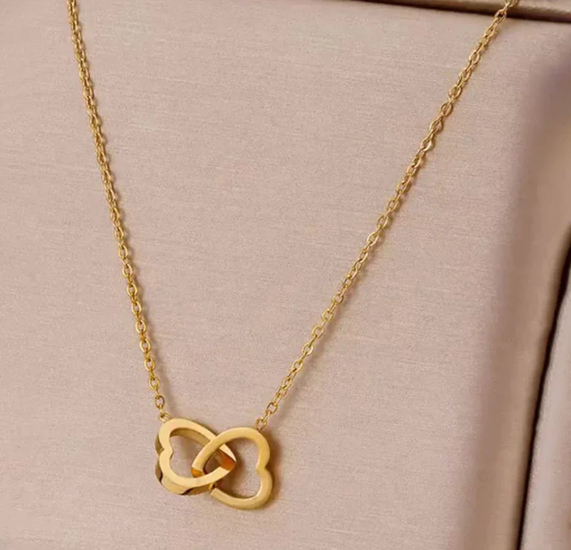 Gold-Plated Anti Tarnish Heart Themed Pendant - ELL DESIGNS