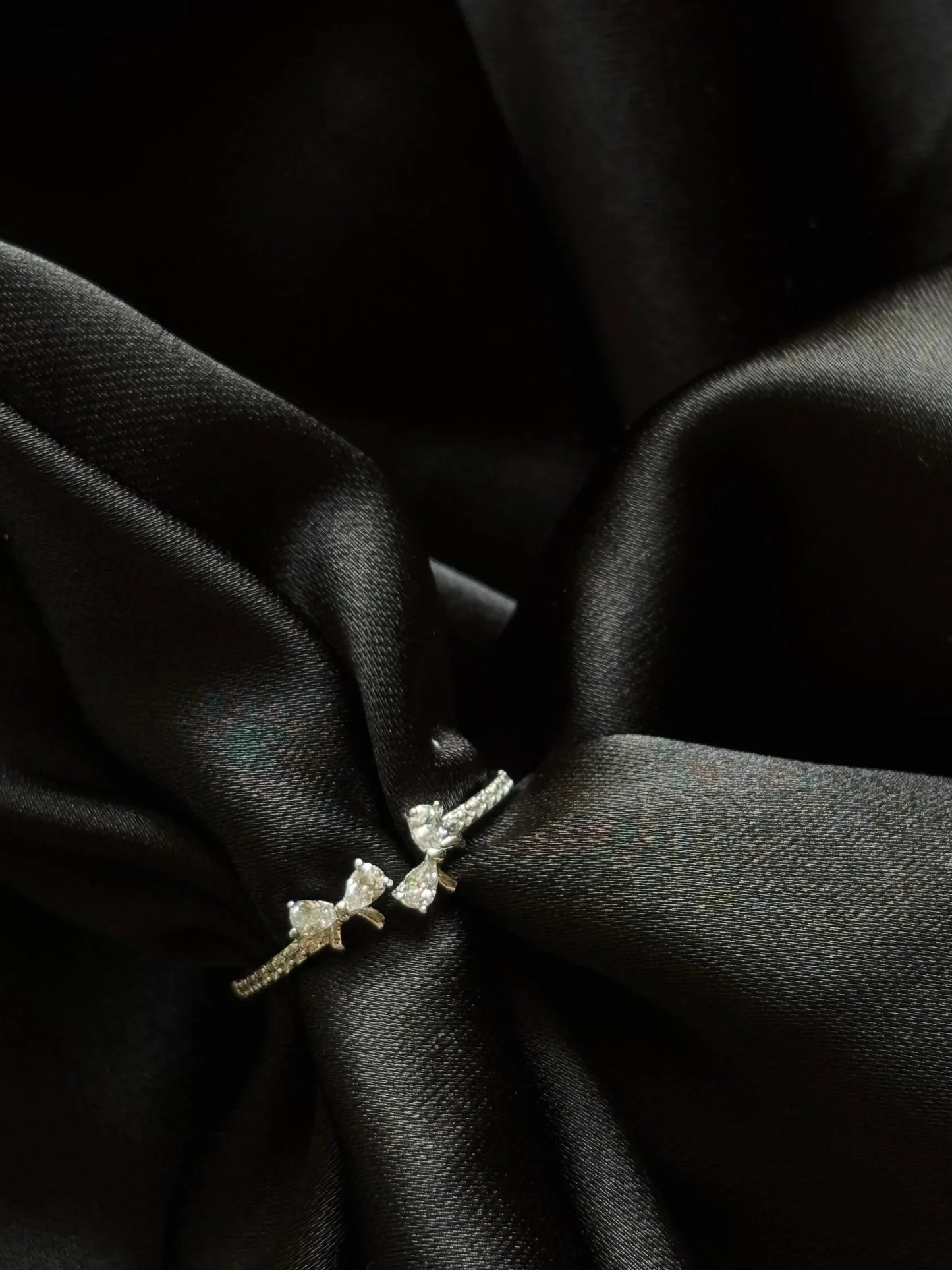 crystal elegance american diamond ring - ELL DESIGNS