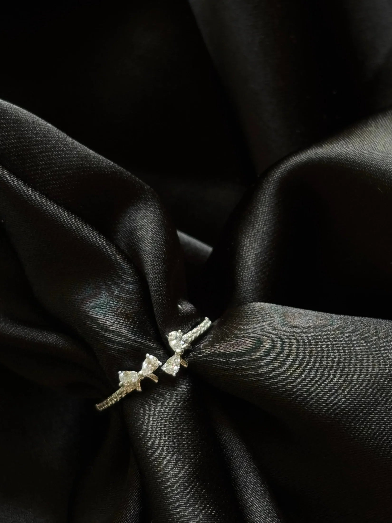 crystal elegance american diamond ring - ELL DESIGNS