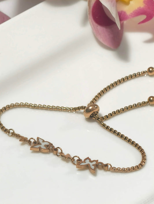 Affordable butterfly bracelet online from ELL DESIGNS featuring anti-tarnish jewelry for women